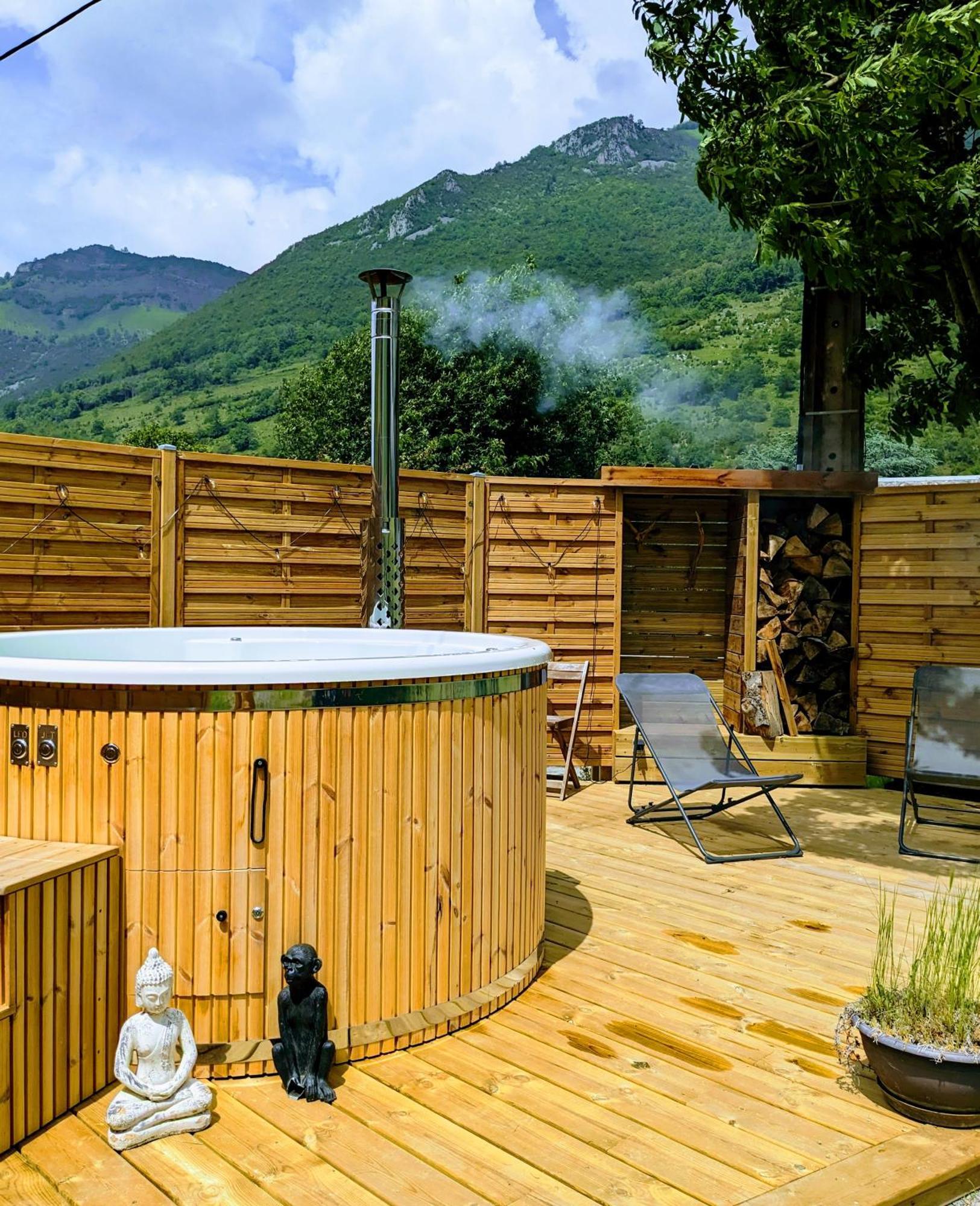 Le Monne - Gite & Spa Tout Confort Campan Exterior foto